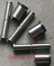 Shearing pin cover