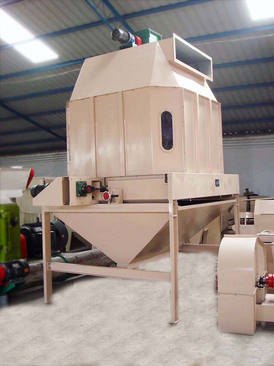 rice husk pellet making machine cooler