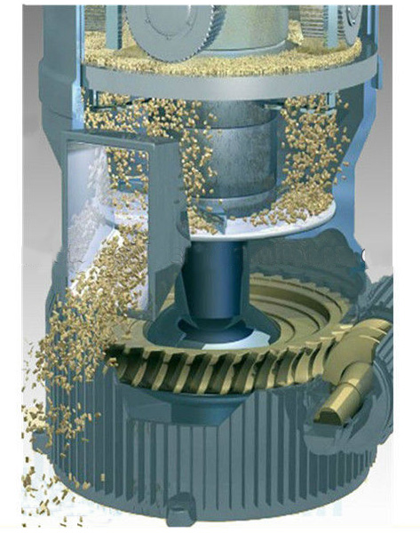 pellet machine working process