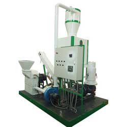 wood small mobile pellet plant