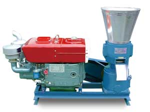 diesel engine pellet mill