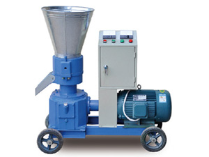 Electric motor pellet mill