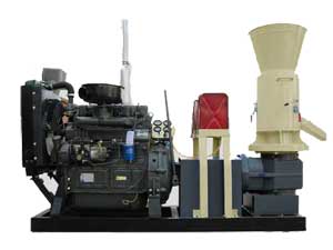 diesel engine pellet mills