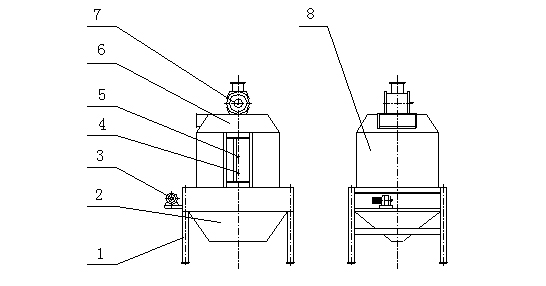 The structure diagram of cooling machine