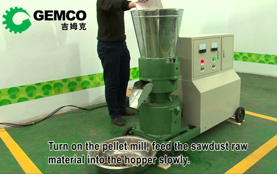 Operate pellet machines