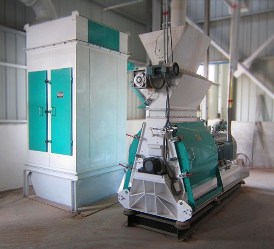 straw pellet machine hammer mill