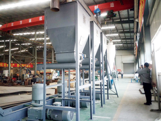 pellet machines of the feed pellet production line